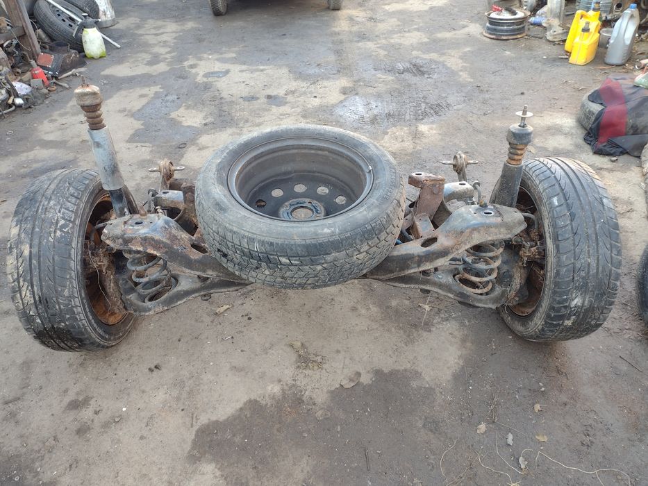 Прицеп для мотоблока з тормозами