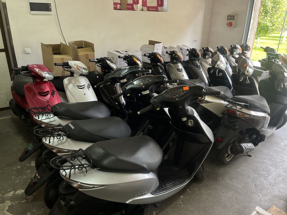 Ідеальні СКУТЕРА без пробігу по Україні