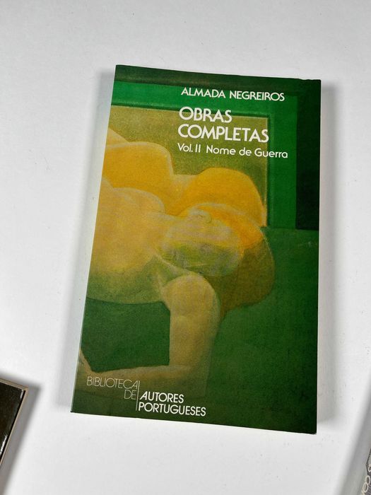 Almada Negreiros Obras Completas 5 Volumes Autores Portugueses