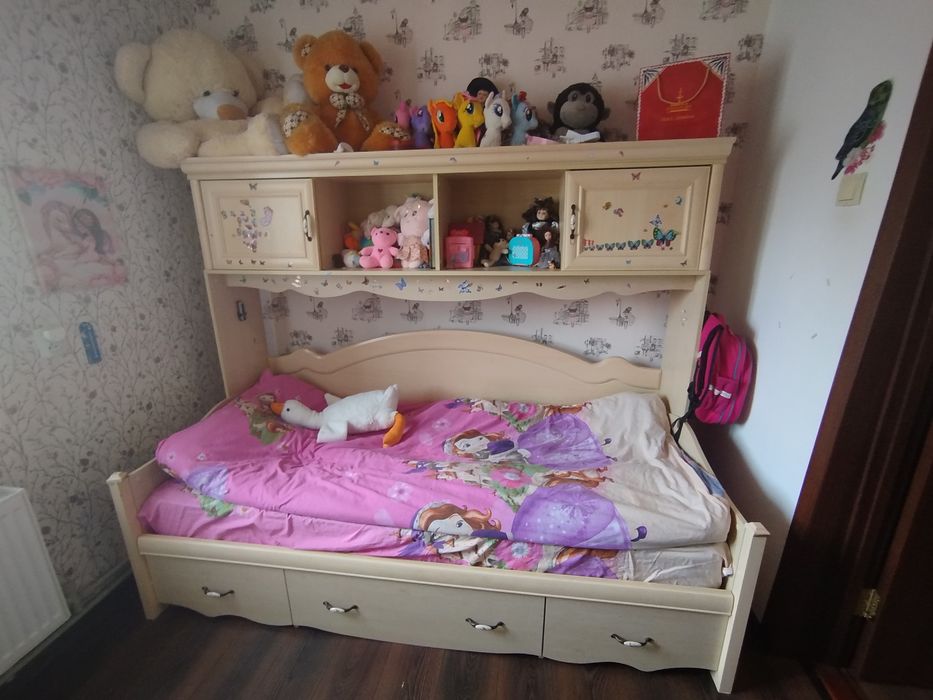Детская кровать шкаф