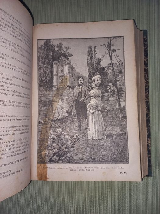 Livro Madame Sans – jornal o seculo 1894