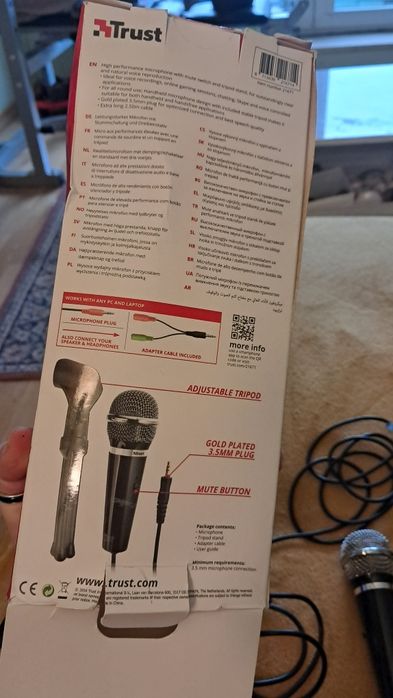Mikrofon Trust  2,5m