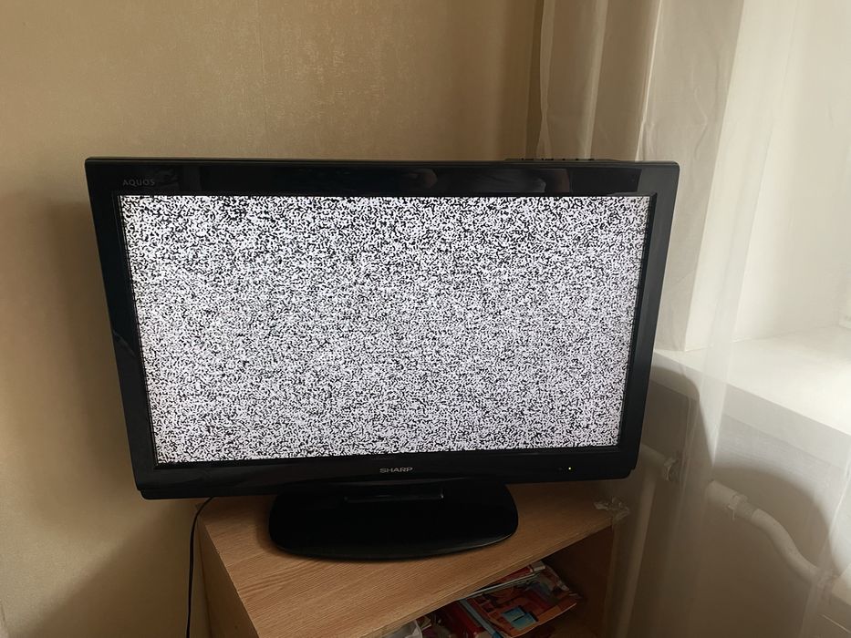 Sharp телевизор не плоский не смарт