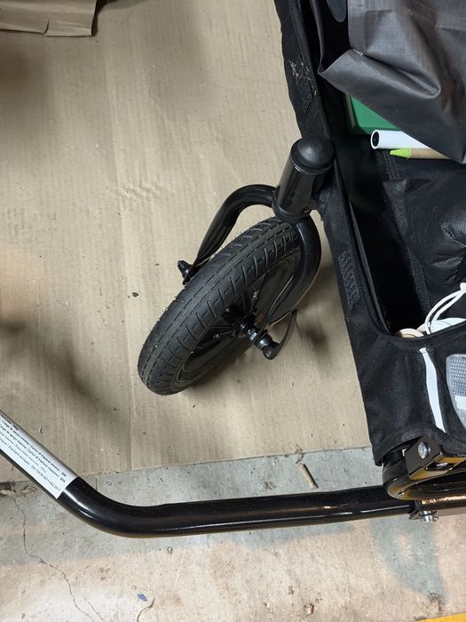 Atrelado p/bicicleta - ideal para cão porte médio ou médio/grande