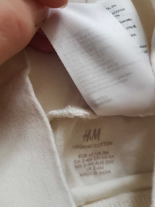 Komplet h&m dla niemowlaka