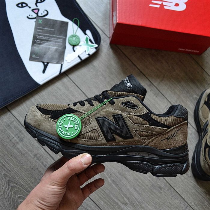 Мужские кроссовки JJJJound x New Balance Made In USA 'Brown\Black'