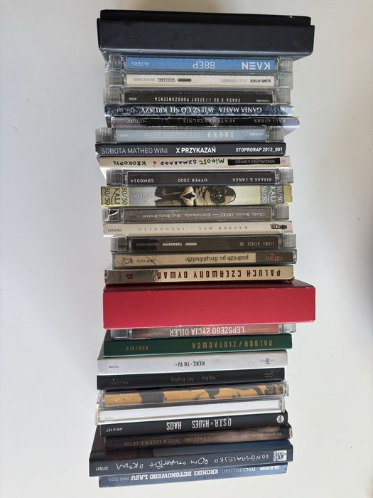 Kolekcja płyt CD polski Hip-Hop - 27 CD
