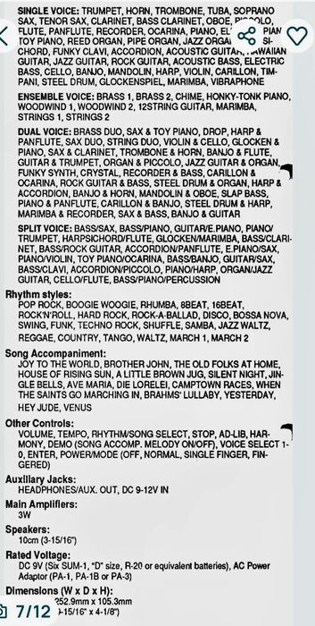 YAMAHA PSR-3  keyboard nie tylko dla dzieci SPRAWNY