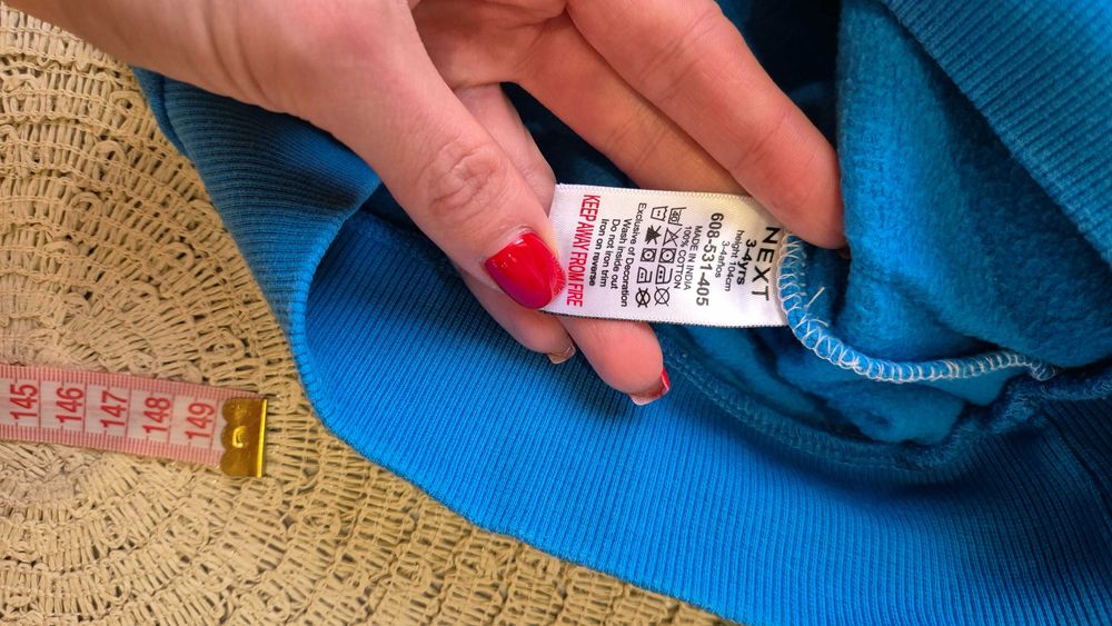 Світшот Next р. 98-104 р. 3-4 светр кофта