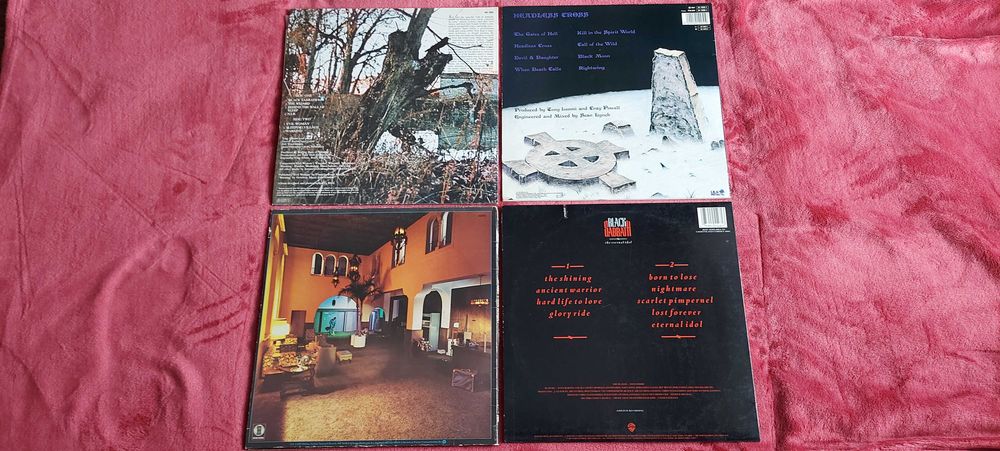 Płyty winylowe- Black Sabbath, The Eagles