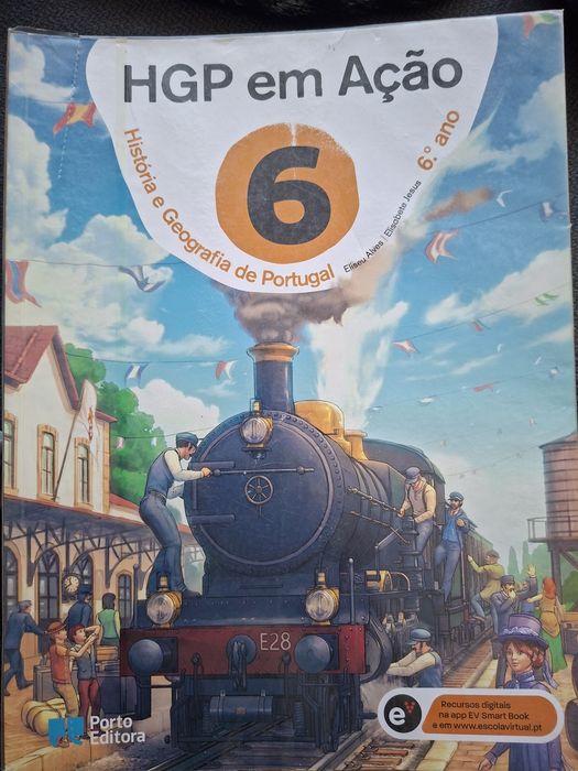 HGP em ação Manual e livro de fichas 6º ano
