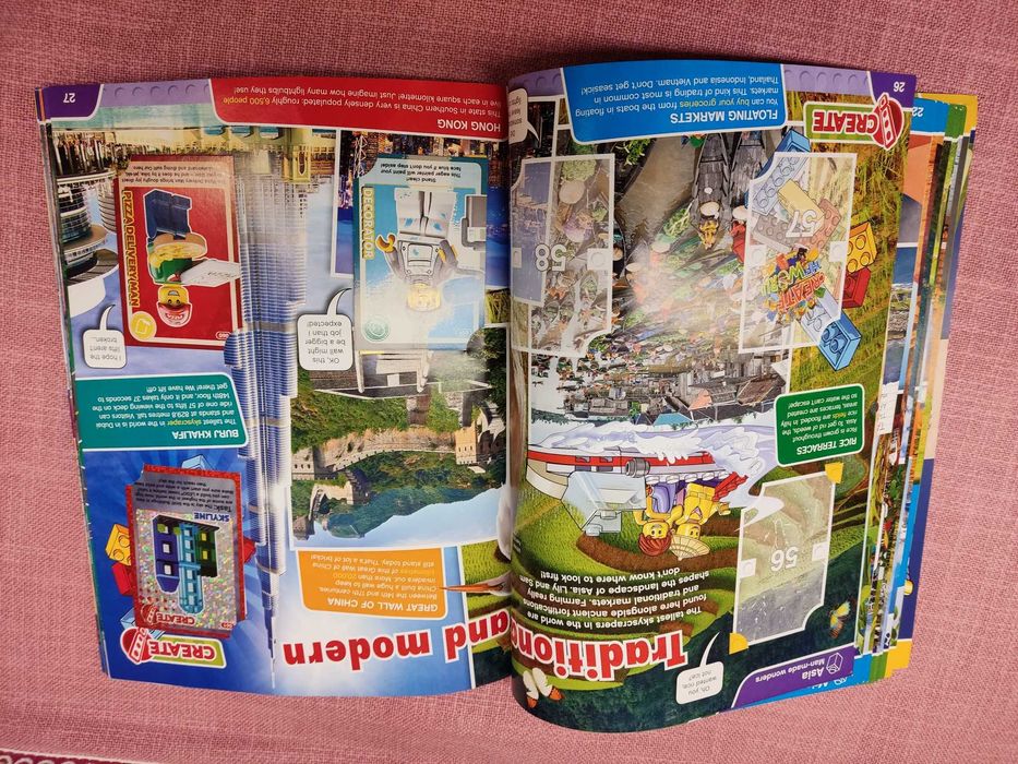 Lego Collector’s album Create the Word