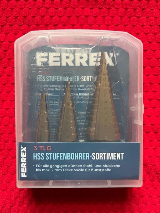 Ferrex конусні сверла по металу