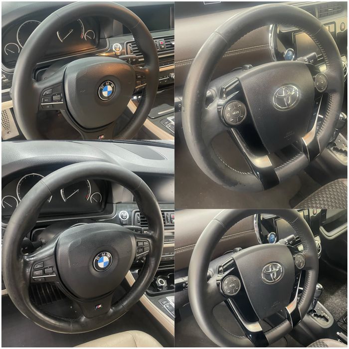 Реставрация/покраска кожи авто