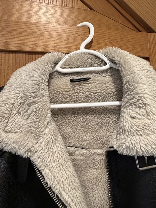Куртка-дубленка Zara (чоловіча, розмір L)