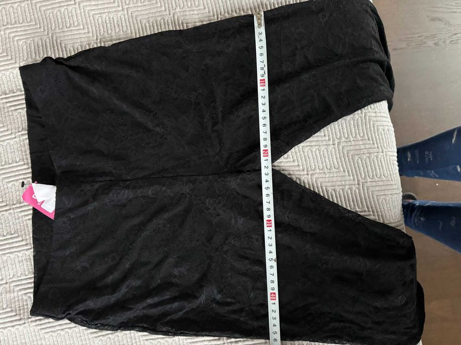 Кружевные гипюровые штаны мережеві прозорі штани кльош