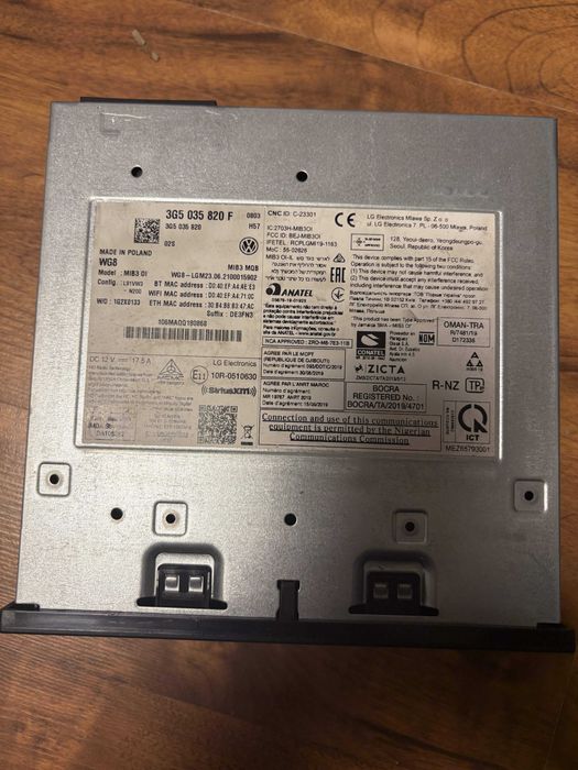 czytnik nawigacji vw odblokowany