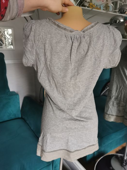 Szara bluzka Marks&Spencer 100 %bawełna