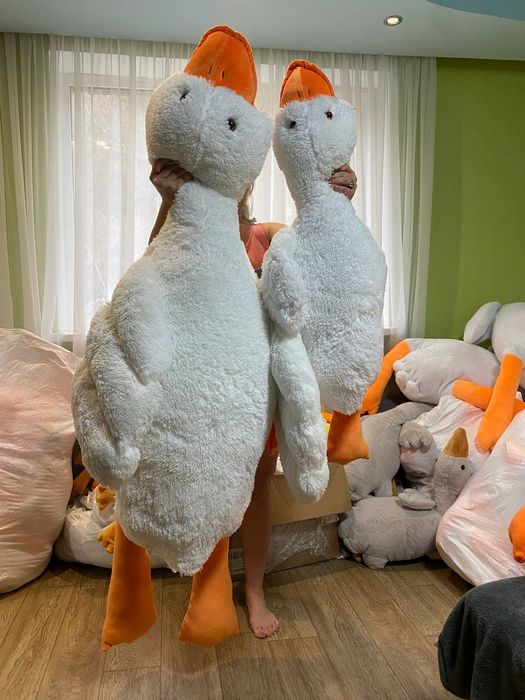 Гусь обіймуся 70-250 см оптом Гусь обнимусь игрушка іграшка м'яка