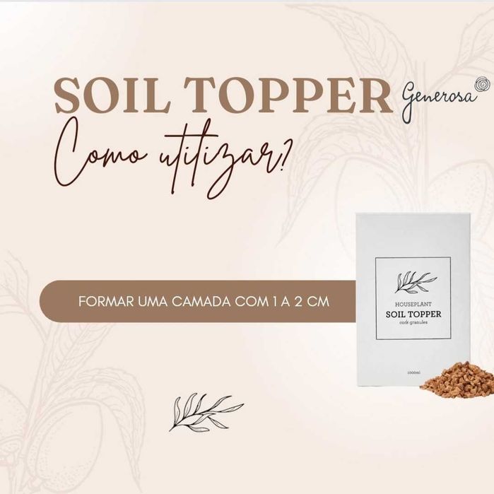 Soil Topper - Grânulos de cortiça