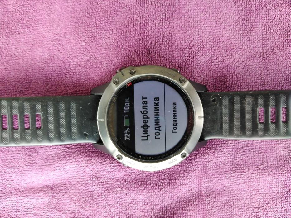 Garmin Fenix 6 sapphire годинник. Читайте опис.