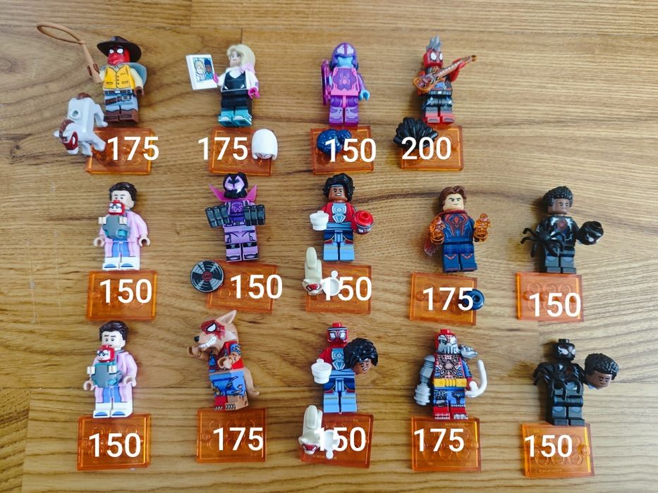 Мини-фигурки LEGO Человек-паук: Сквозь Вселенная 71050