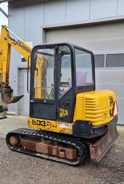 Minikoparka gąsienicowa JCB 803 plus Zamiana