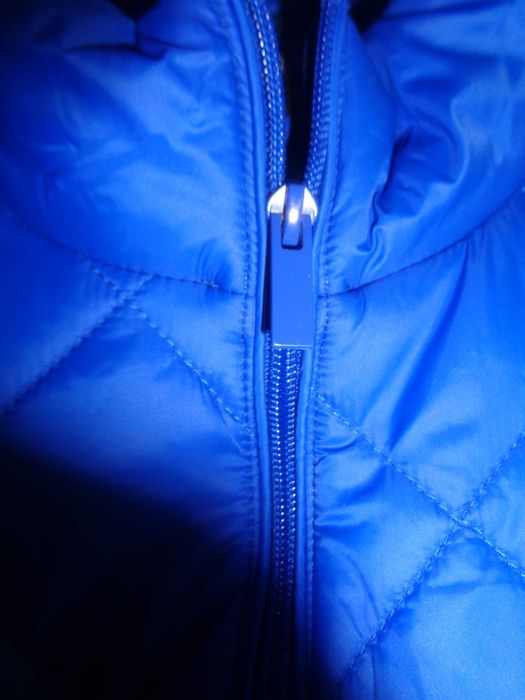 Kurtka pikowana w kolorze kobaltu