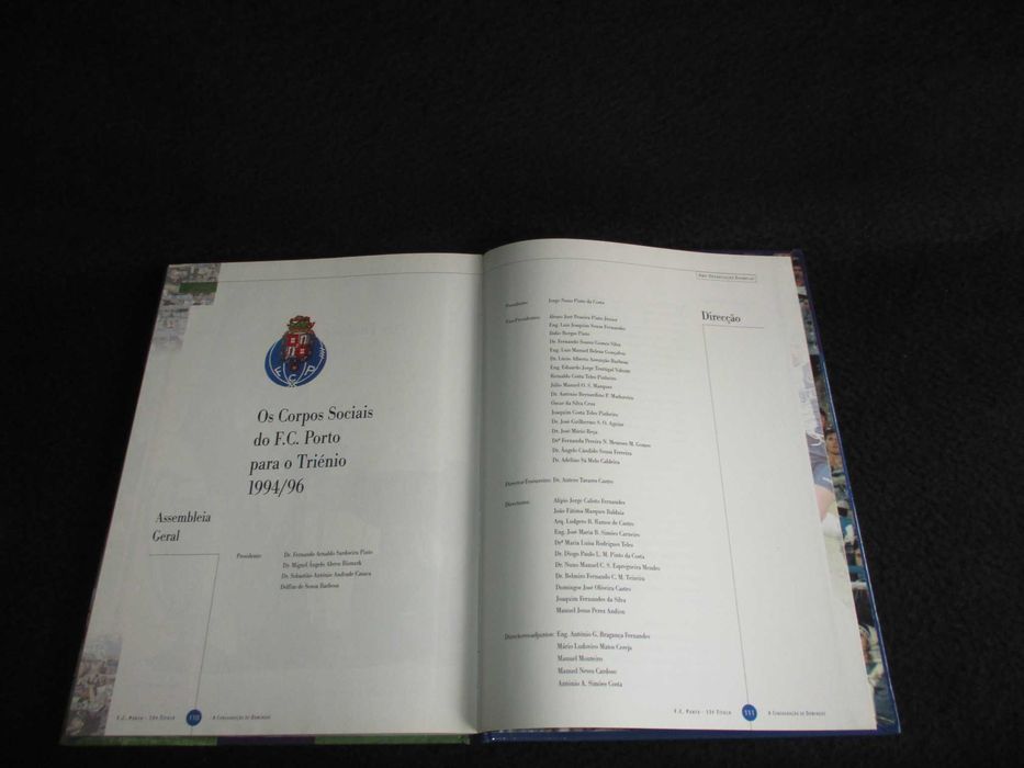 Livro  F. C. Porto 15º Título A Consagração de Domingos Álbum 95/96 Manuel Dias 1ª edição 1997