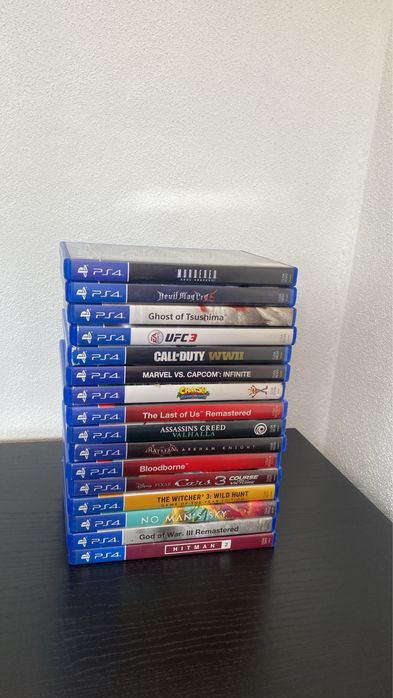 Lote de jogos ps4