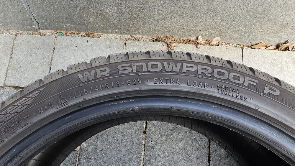 Nokian WR SnowProof  P 225 / 40 R18  Opony zimowe rok 2021