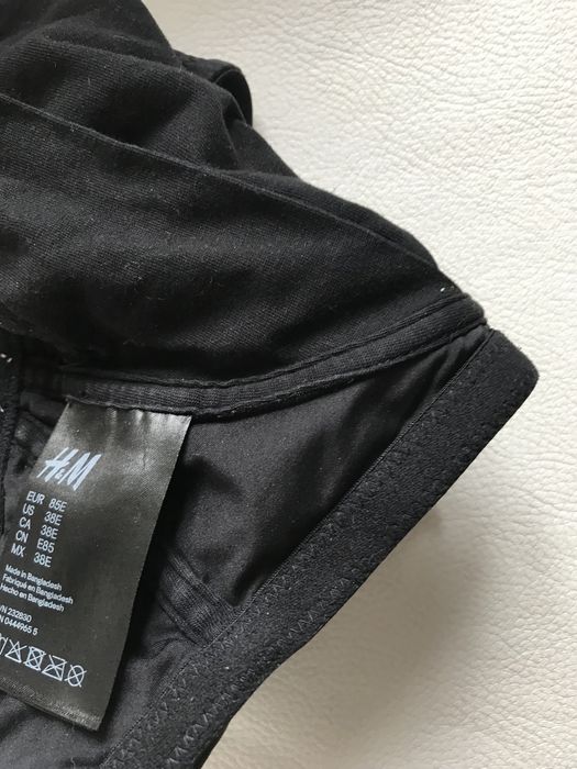 Biustonosz czarny do karmienia H&M  85 E