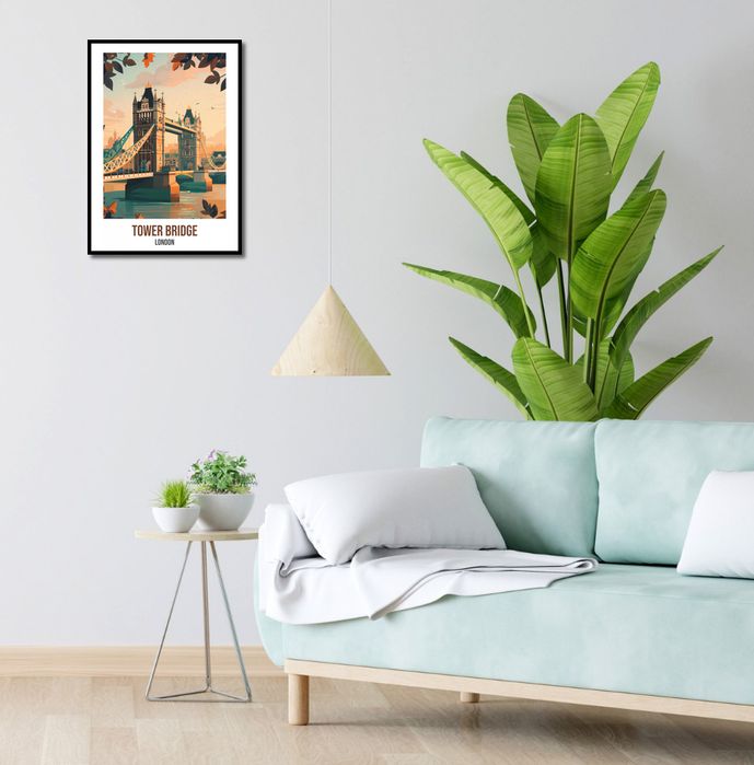 Plakat 39,5x55cm Tower Bridge, London