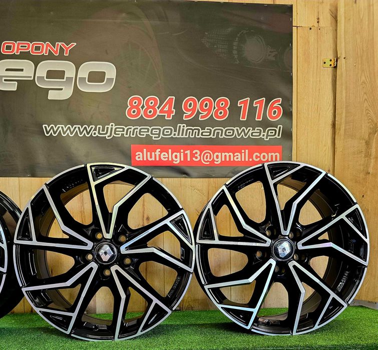 NOWE ALUFELGI RENAULT 18x5x114,3 - Austral,Clio,Koleos,Megane,Talisman