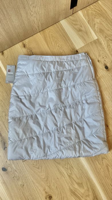 Стьобана спідниця М балонова стьогана тепла спідниця M (8-10)