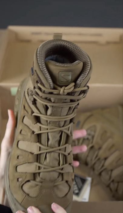 Берци Quest 4D Gore-Tex Forces 2 EN High Coyote Brown Solomon черевики чоловічі від 41 по 45 розмір