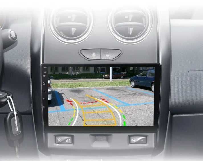 Renault Duster Lada Largus – Radio Android 15 9" CarPlay Android Auto 2GB/32GB GPS Nawigacja Stacja Multimedialna WiFi Bluetooth DSP PL