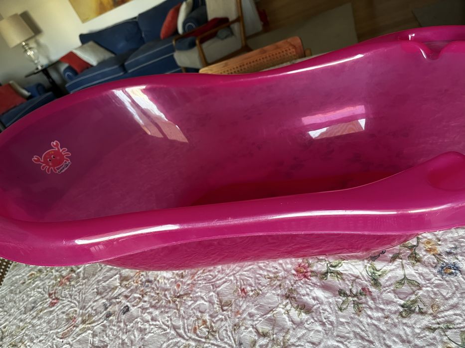 Banheira para bebes Cor-de-rosa