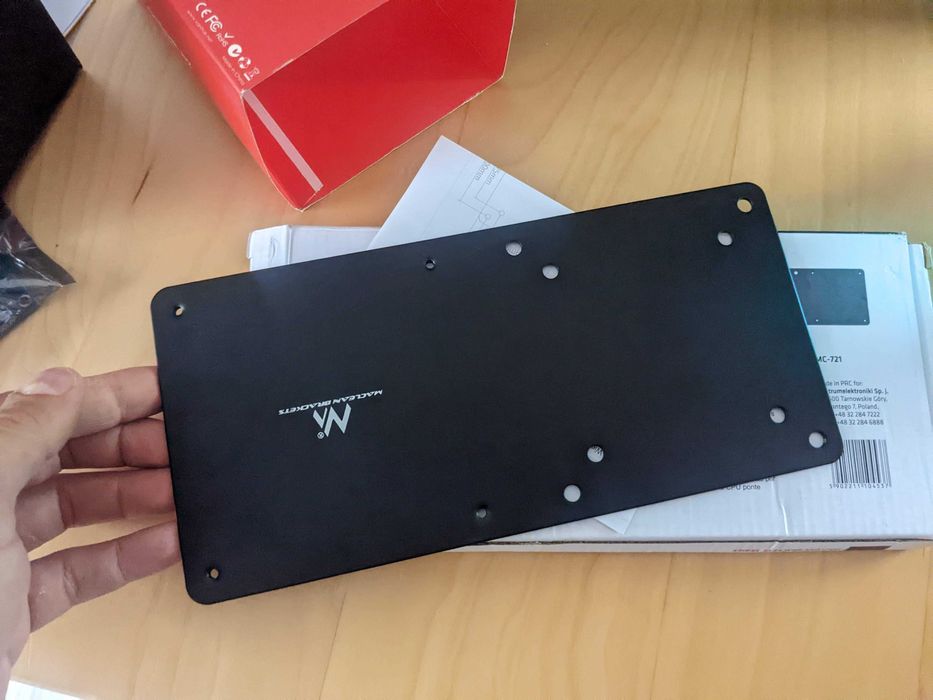 Suporte de monitor VESA para Intel NUC ou outros mini pcs