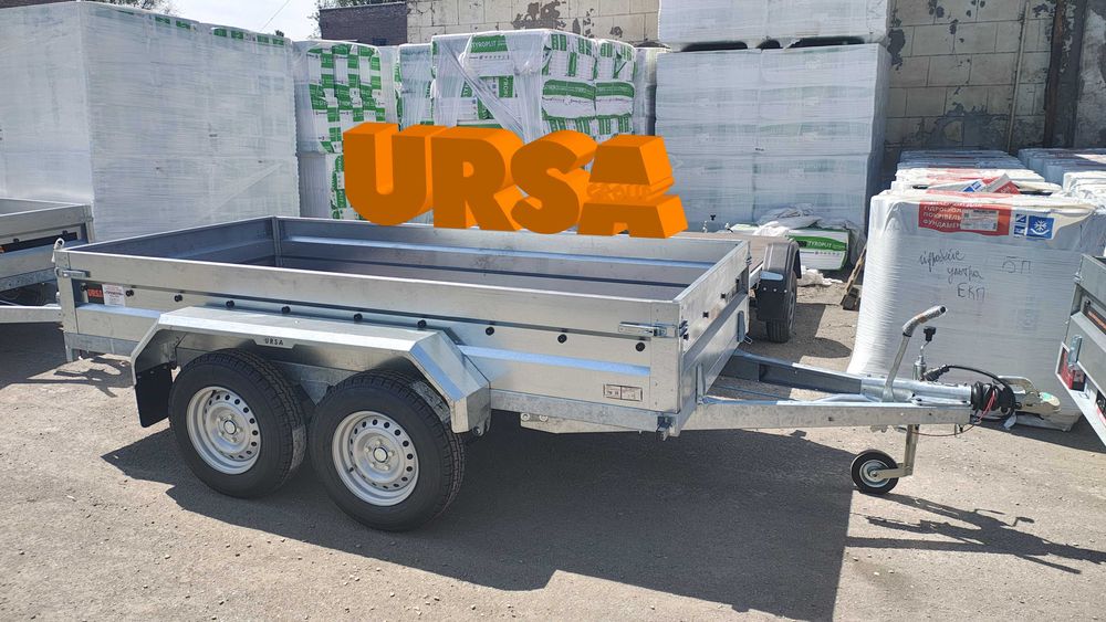 Причіп з гальмівною системою. 2,5х1,5