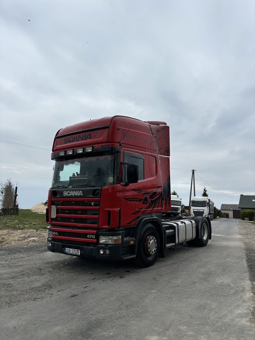 Scania 124L 470 zdrowa rama hydraulika