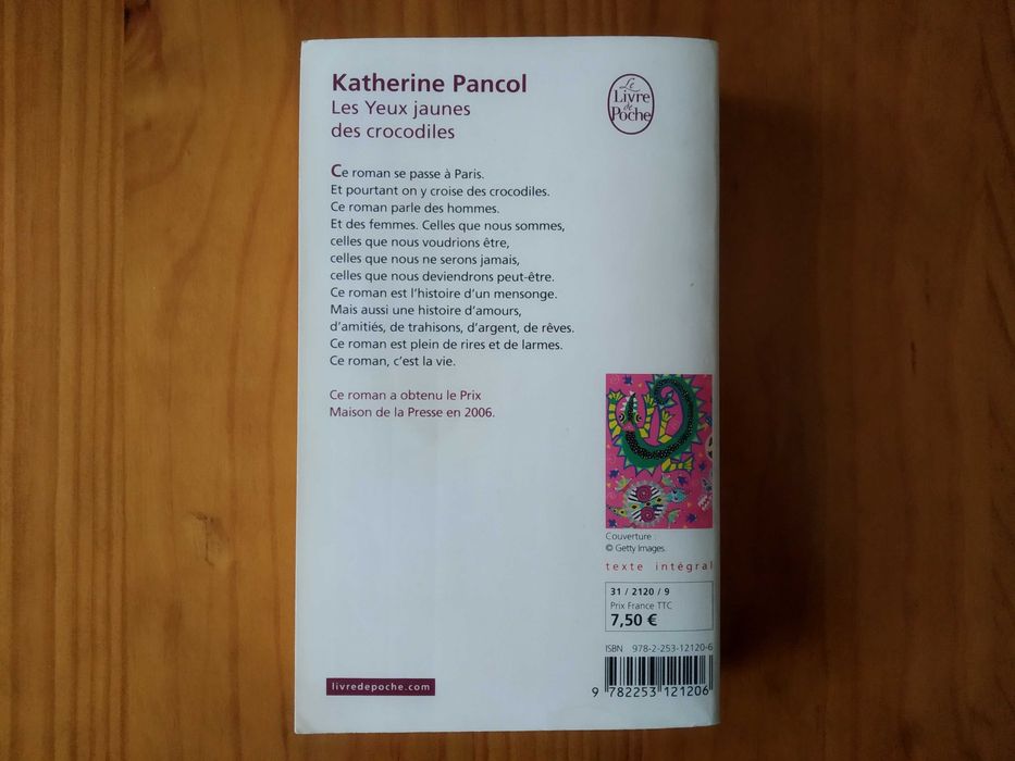 (PORTES GRÁTIS) Les Yeux Jaunes des Crocodiles - Katherine Pancol