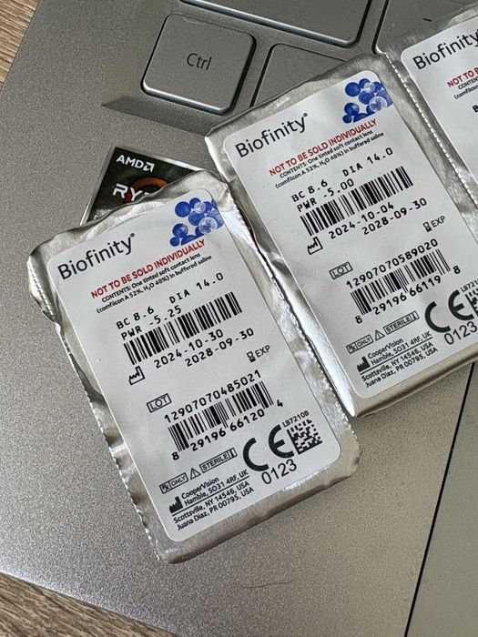 Лінза biofinity  -5.25