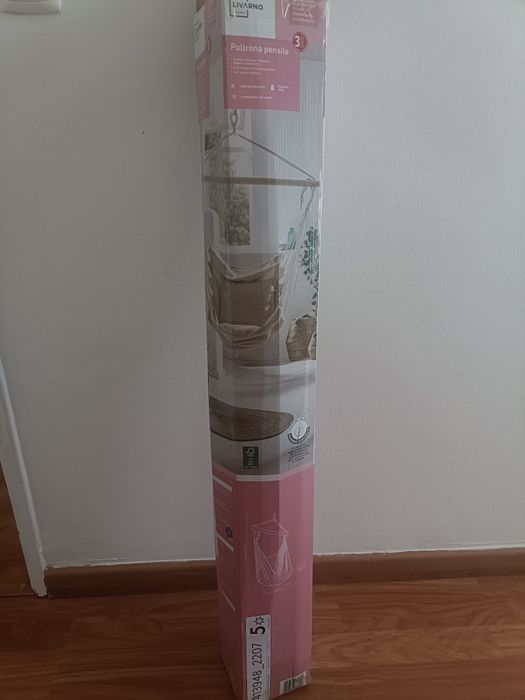 Poltrona Suspensa LIVARNO – Nova e Embalada