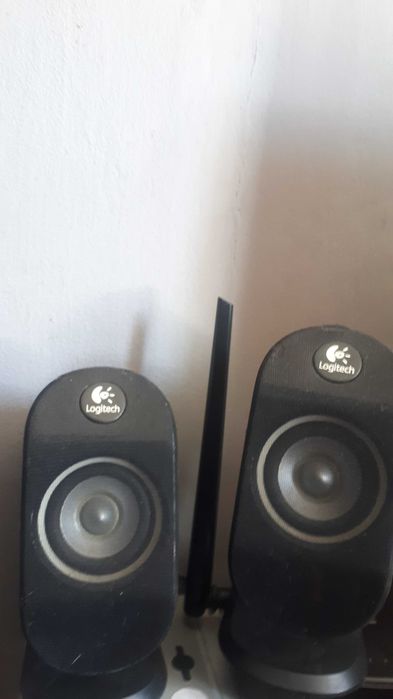 Głośniki komputerowe 2.1 Logitech X-210 | Sprawne, ładny bas