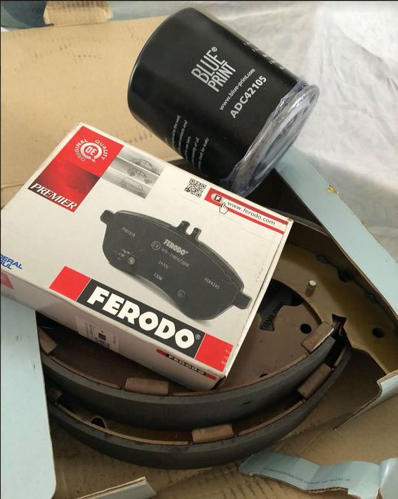 NOVO PREÇO  Travões  original Ferodo + filtro Mitsubishi L200 2.5 DI-D