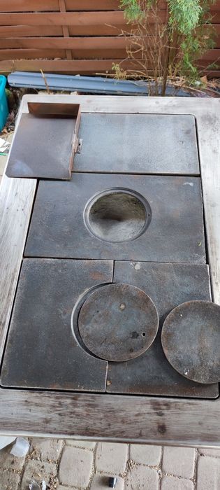 Piec kuchenny z wężownicą, prawy