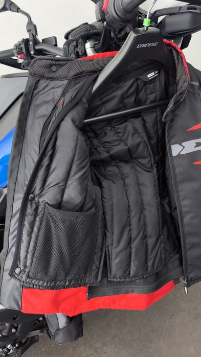 Casaco Moto Spidi Race-evo H2out red/black completamente NOVO
