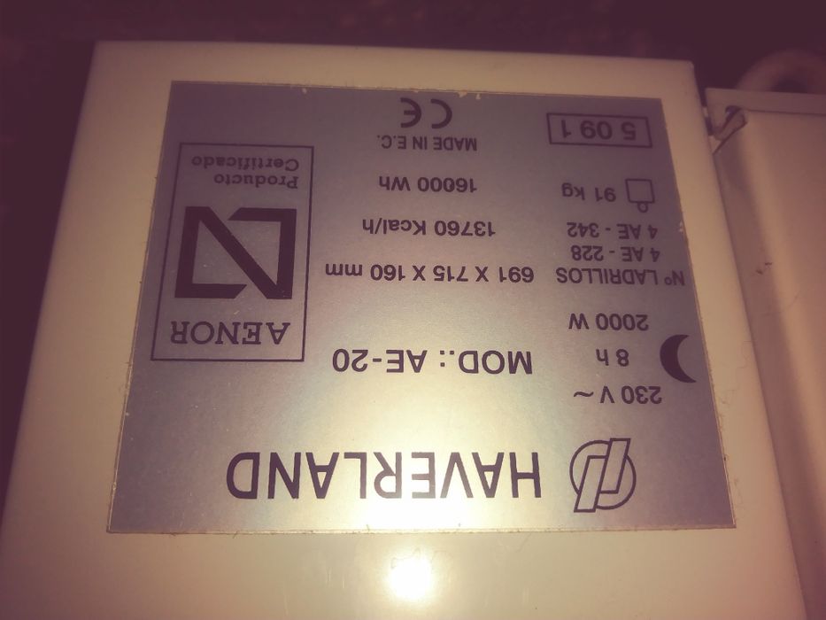 Acumuladores de calor Haverland