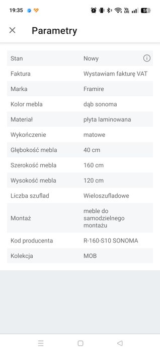 Komoda z szufladami